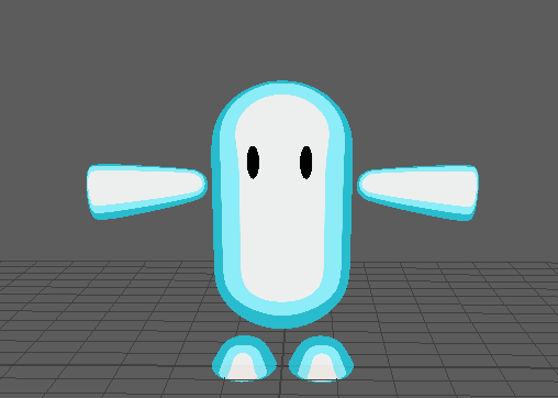 Personnage 3D de Push par Gabriel