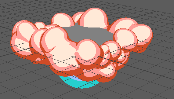 Plateforme nuageuse 3D de Push par Gabriel