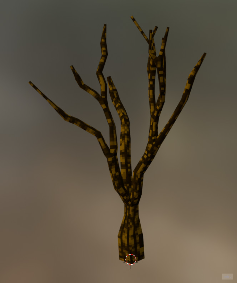Étude d’arbre pour Astral War par Sophie, janvier 2025